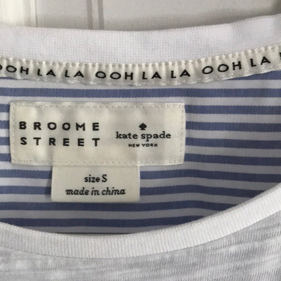 Kate spade ruffle back tee shirt - Picture 6 of 7